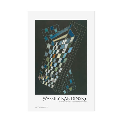 Kleine Flächen - Small Planes (1936) by Wassily Kandinsky / Affiche imprimée - Série ART's Collection