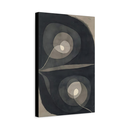 Spiral Screw Flowers I (1932)  by Paul Klee  / Reproduction Fine Art sur Toile / Epaisseur 3.2 cm - 1.25 inch