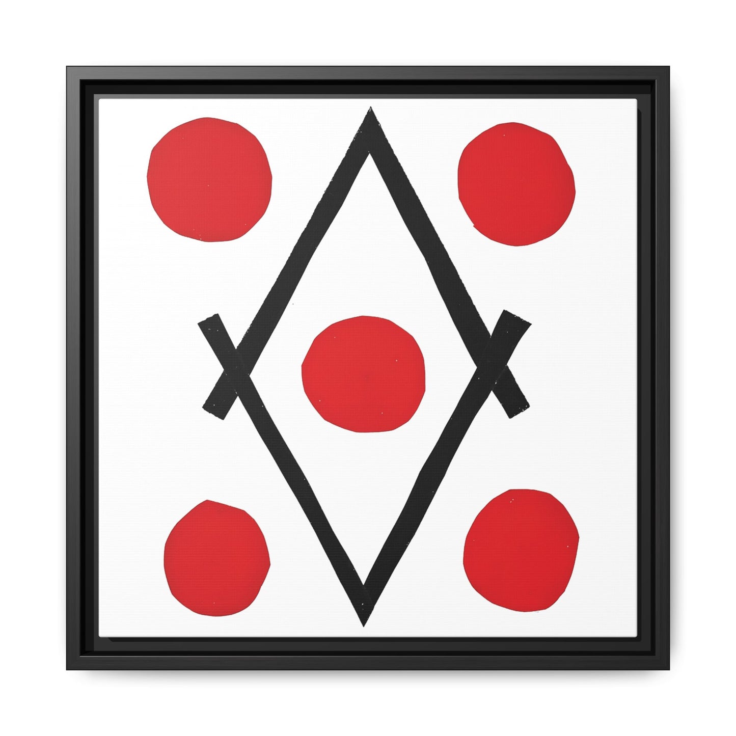 Losange (1946-1947) by Henri Matisse / Toile encadrée sur caisse américaine