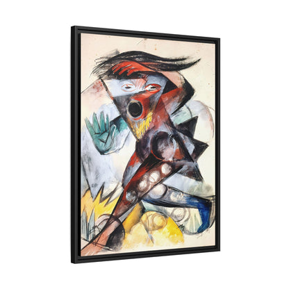 Caliban (1914) by Franz Marc / Toile encadrée sur caisse américaine