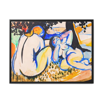 Nudes (1915-1918) by Henry Lyman Saÿen / Toile encadrée sur caisse américaine