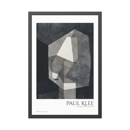 Rough-Cut Head (1935)  by Paul Klee / Affiche Encadrée série ART's Collection