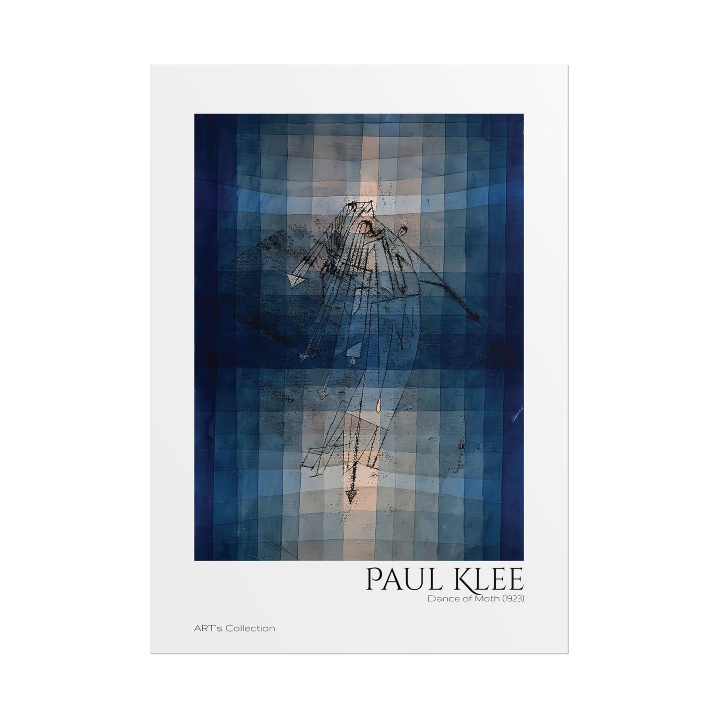 Dance of Moth (1923) by Paul Klee / Affiche imprimée - Série ART's Collection