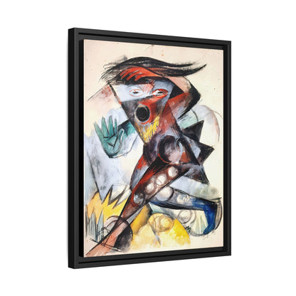 Caliban (1914) by Franz Marc / Toile encadrée sur caisse américaine