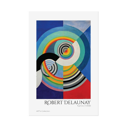 Rythme Numéro 3 (1938) by Robert Delaunay / Affiche imprimée - Série ART's Collection