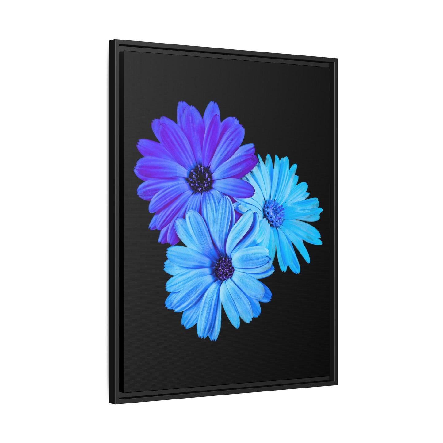 Collection Signature "FLORAL Numéro 2" sur Toile encadrée avec caisse américaine