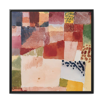 Motif from Hammamet (1914) by Paul Klee / Toile encadrée sur caisse américaine