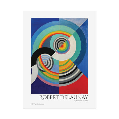 Rythme Numéro 3 (1938) by Robert Delaunay / Affiche imprimée - Série ART's Collection
