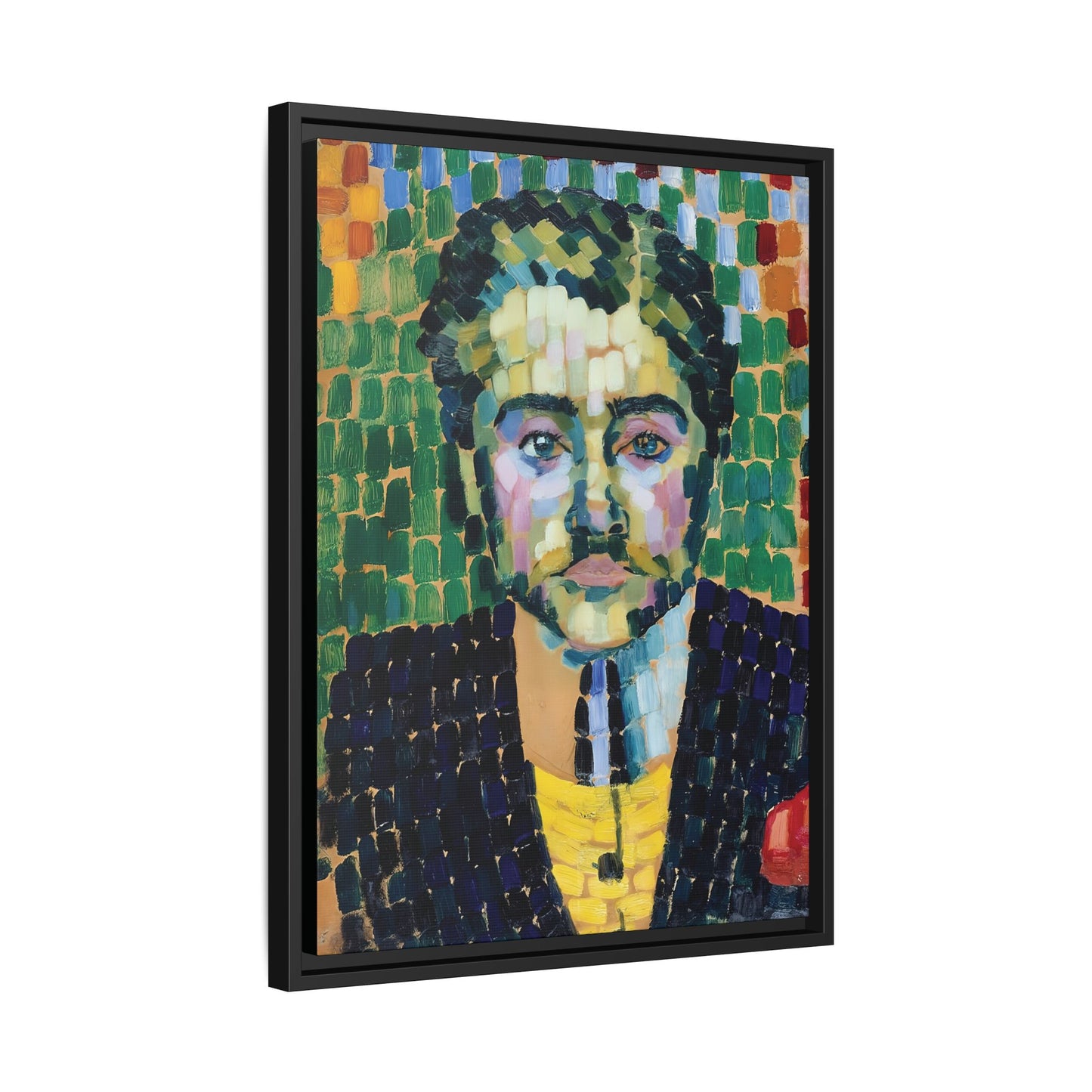 Jean Metzinger by Robert Delaunay  / Toile encadrée sur caisse américaine