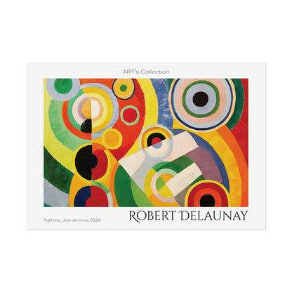 Rythme, Joie de vivre (1930) by Robert Delaunay / Affiche imprimée - Série ART's Collection