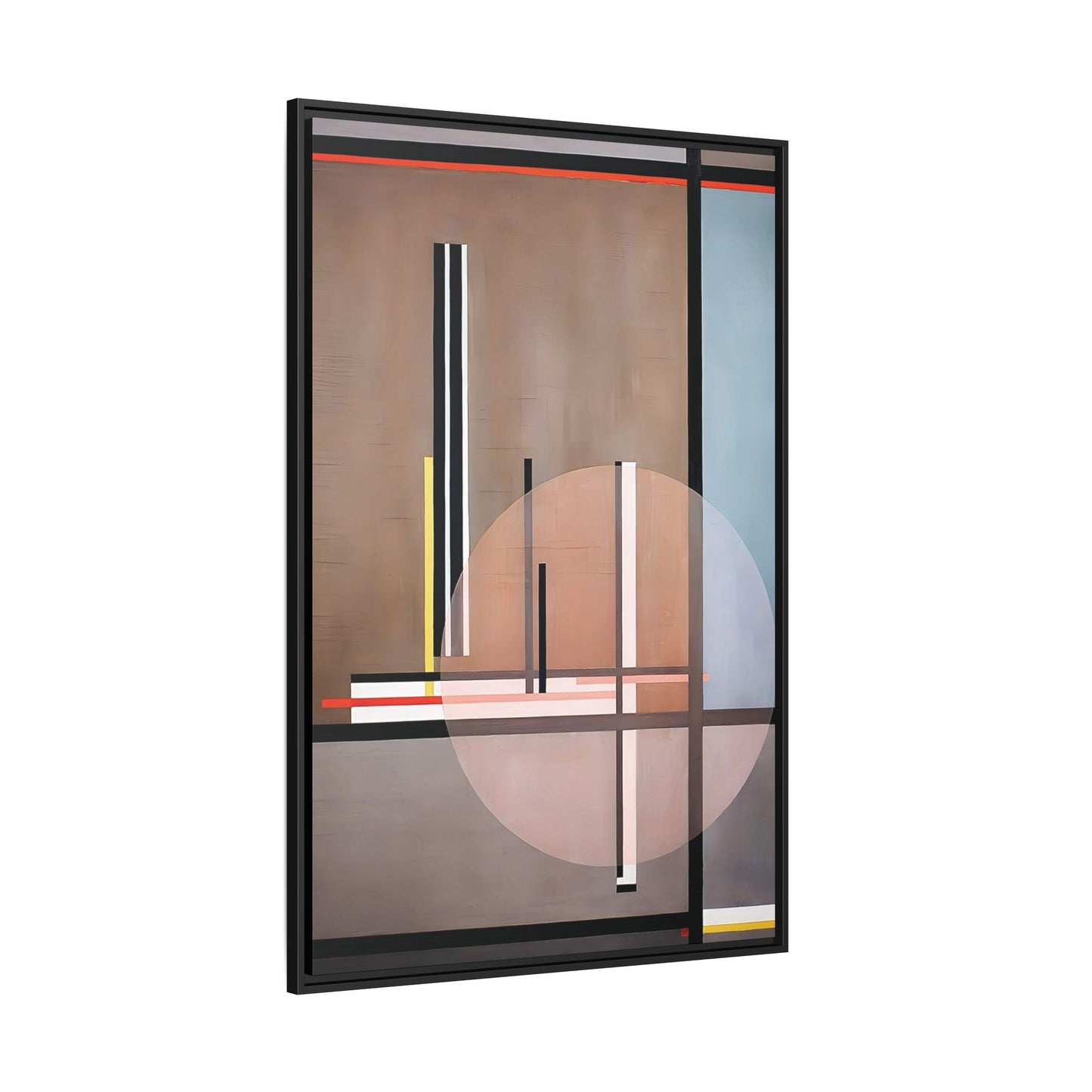Lis (1922) by László Moholy-Nagy  / Toile encadrée sur caisse américaine