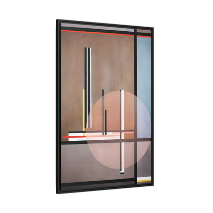 Lis (1922) by László Moholy-Nagy  / Toile encadrée sur caisse américaine