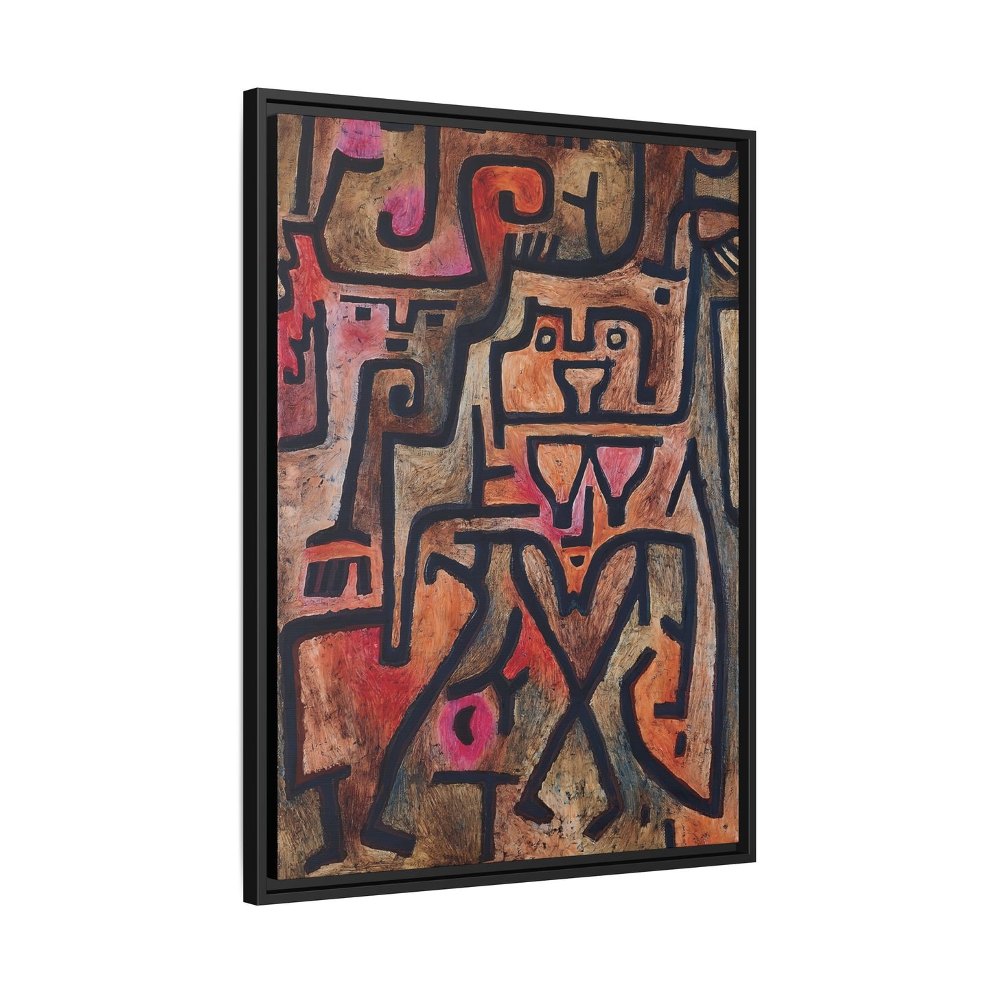 Forest Witches (1938) by Paul Klee / Toile encadrée sur caisse américaine