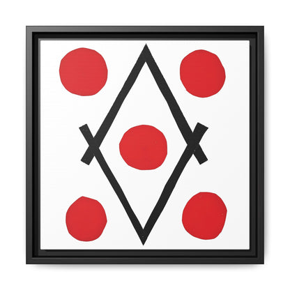 Losange (1946-1947) by Henri Matisse / Toile encadrée sur caisse américaine