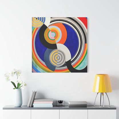 Rythme numéro 2 (1938)  by Robert Delaunay / Reproduction Fine Art sur Toile / Epaisseur 3,2cm - 1'25 po