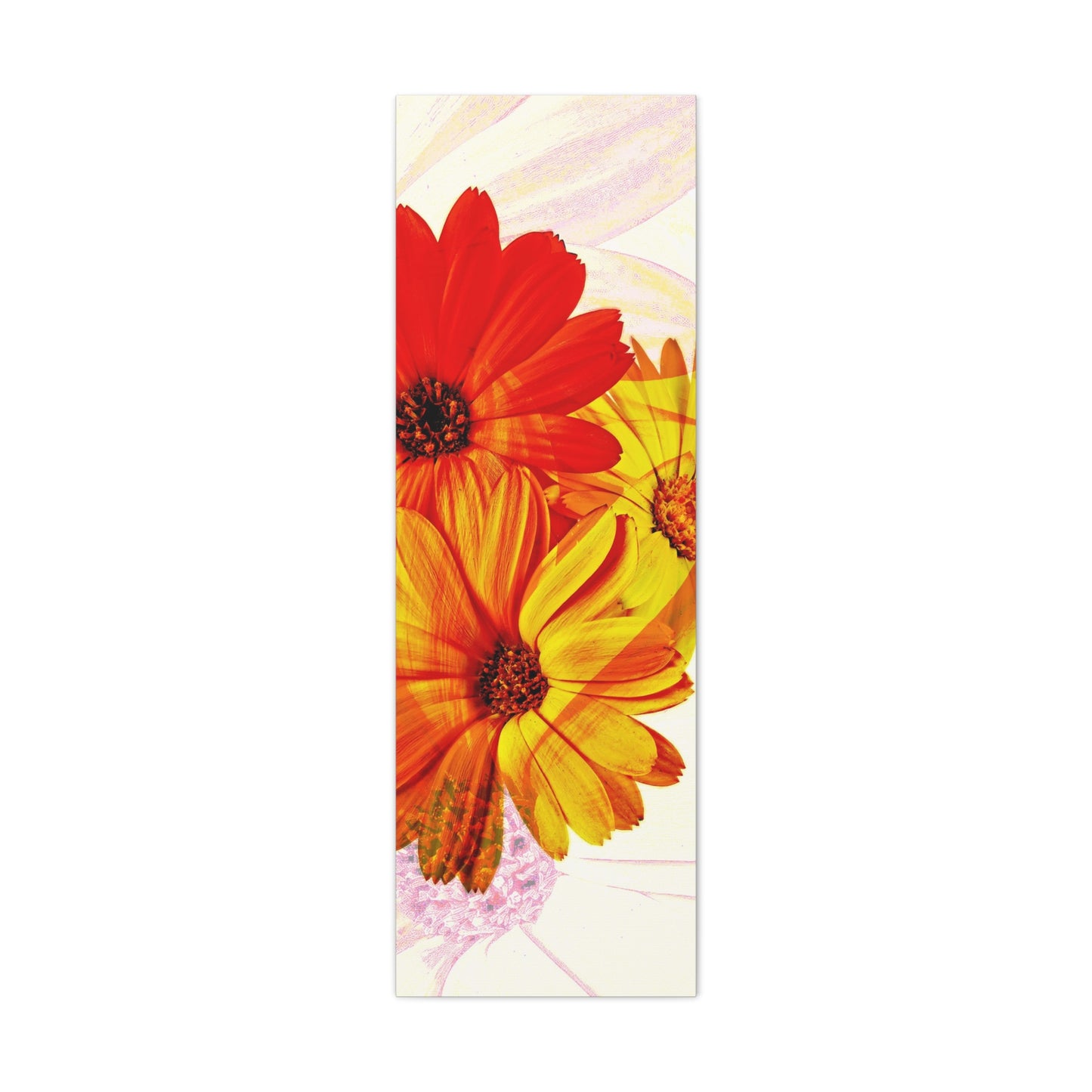 Collection Signature "FLORAL Numéro 19" sur Toile Fine Art sur Toile / Epaisseur 3,2cm - 1'25 po