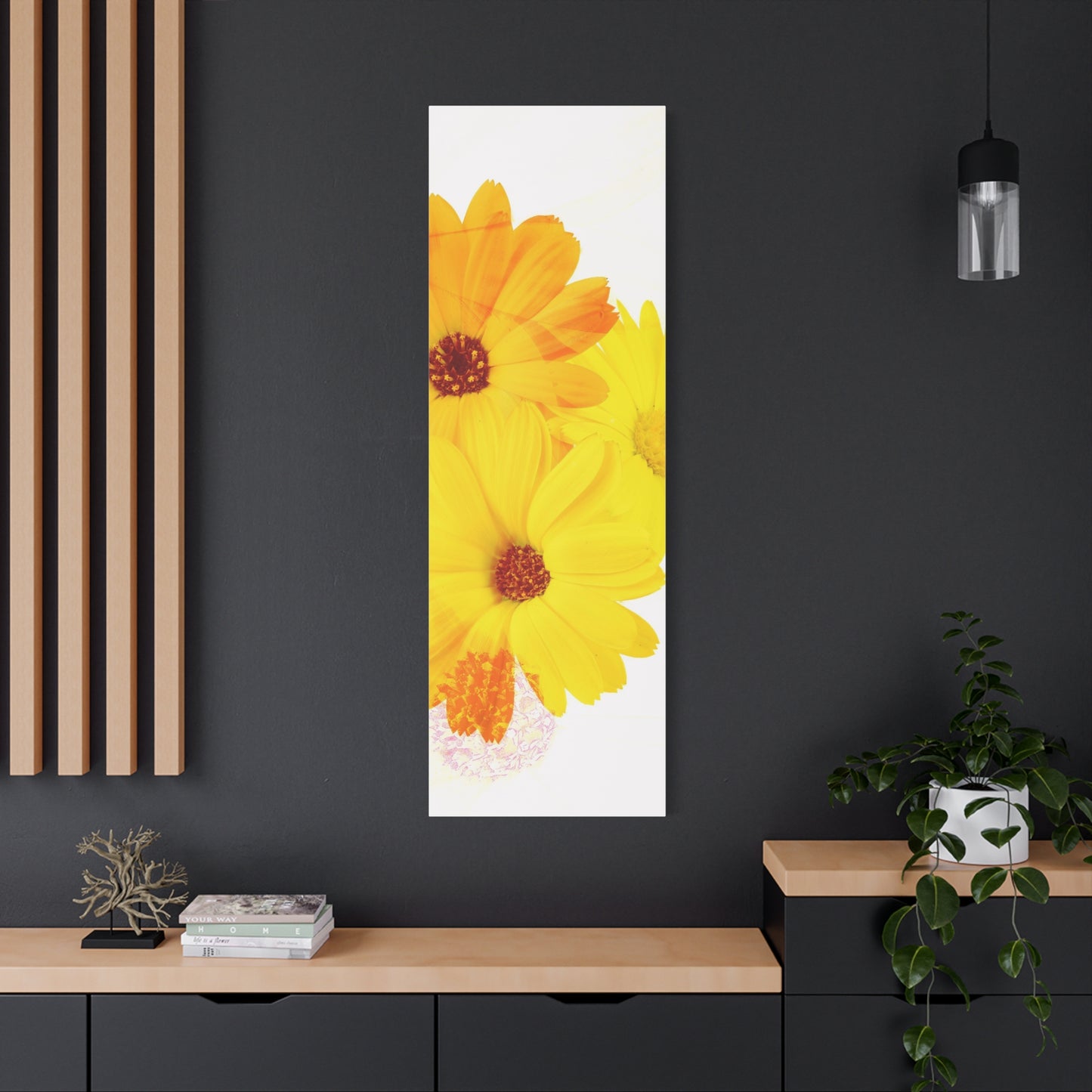 Collection Signature "FLORAL Numéro 16" sur Toile Fine Art sur Toile / Epaisseur 3,2cm - 1'25 po