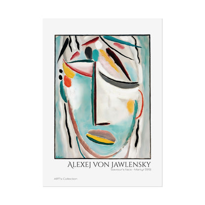 Saviour's face - Martyr (1919) by Alexej von Jawlensky  / Affiche imprimée - Série ART's Collection