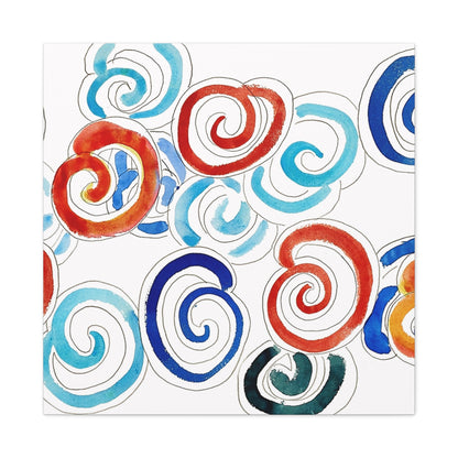 Escargots (1953) by Henri Matisse / Reproduction Fine Art sur Toile / Flanc Large Epaisseur 3.2 cm - 1.25 inch