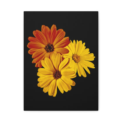 Collection Signature "FLORAL Numéro 4" sur Toile Fine Art sur Toile / Epaisseur 3,2cm - 1'25 po