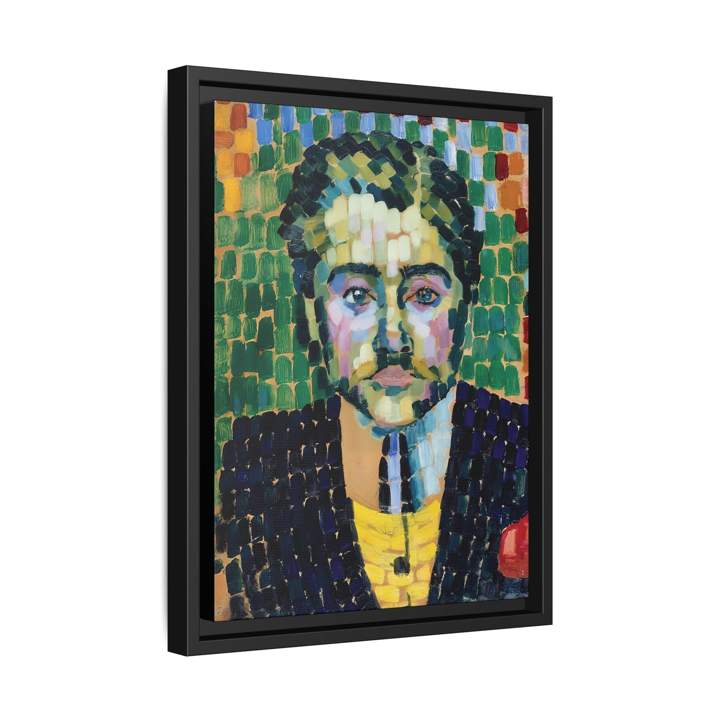 Jean Metzinger by Robert Delaunay  / Toile encadrée sur caisse américaine