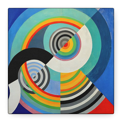 Rythme numéro 3 (1938) by Robert Delaunay / Reproduction Fine Art sur Toile / Epaisseur 3,2cm - 1'25 po
