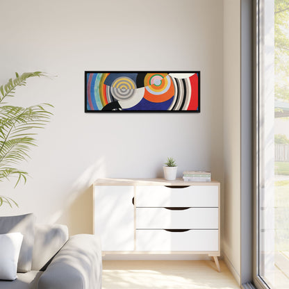 Rythme Numéro 2 (1938) by Robert Delaunay  / Toile encadrée sur caisse américaine