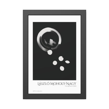 Fotogramm (1925) by László Moholy-Nagy  / Affiche Encadrée série ART's Collection