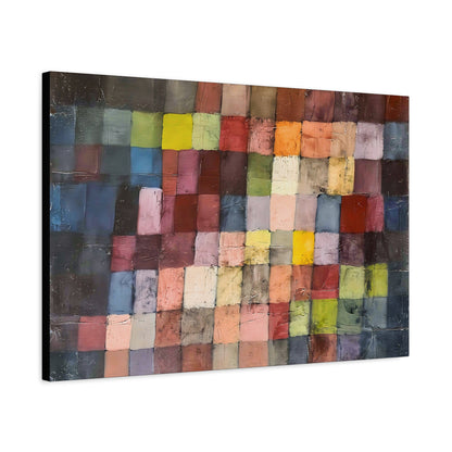 Ancient Sound (1925) by Paul Klee / Reproduction Fine Art sur Toile / Large Epaisseur 3.2 cm - 1.25 inch