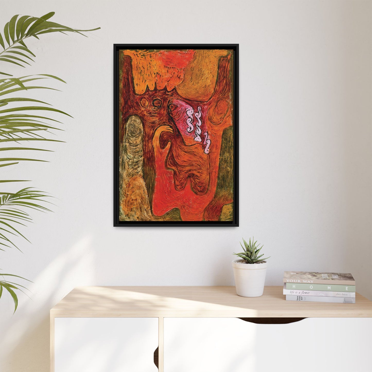 Dryaden (1939) by Paul Klee / Toile encadrée sur caisse américaine