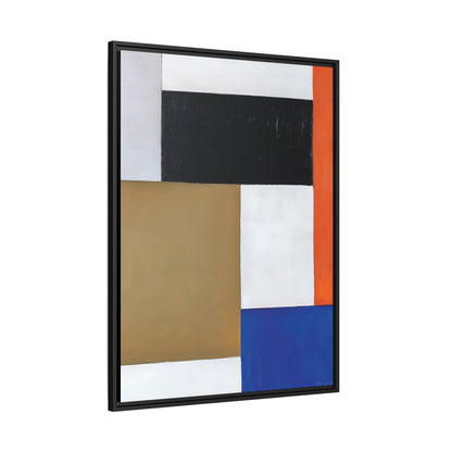 Composition (1923-1924) by Theo van Doesburg  / Toile encadrée sur caisse américaine