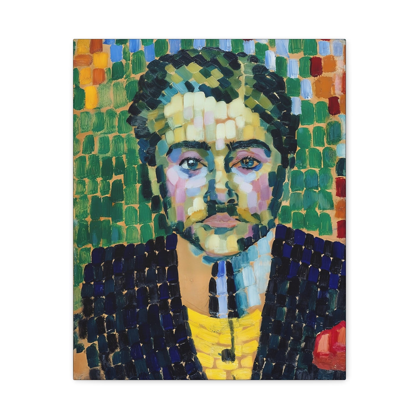 Jean Metzinger (1906) by Robert Delaunay / Reproduction Fine Art sur Toile / Epaisseur 3,2cm - 1'25 po