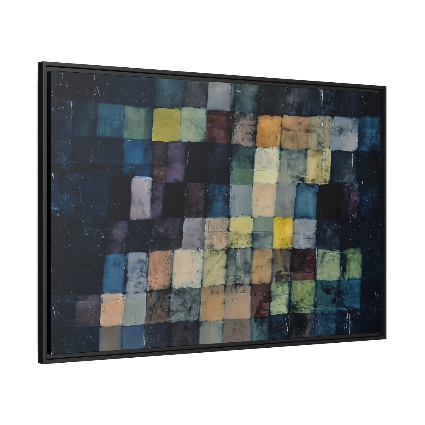 Old sound (1925) ) by Paul Klee  / Toile encadrée sur caisse américaine
