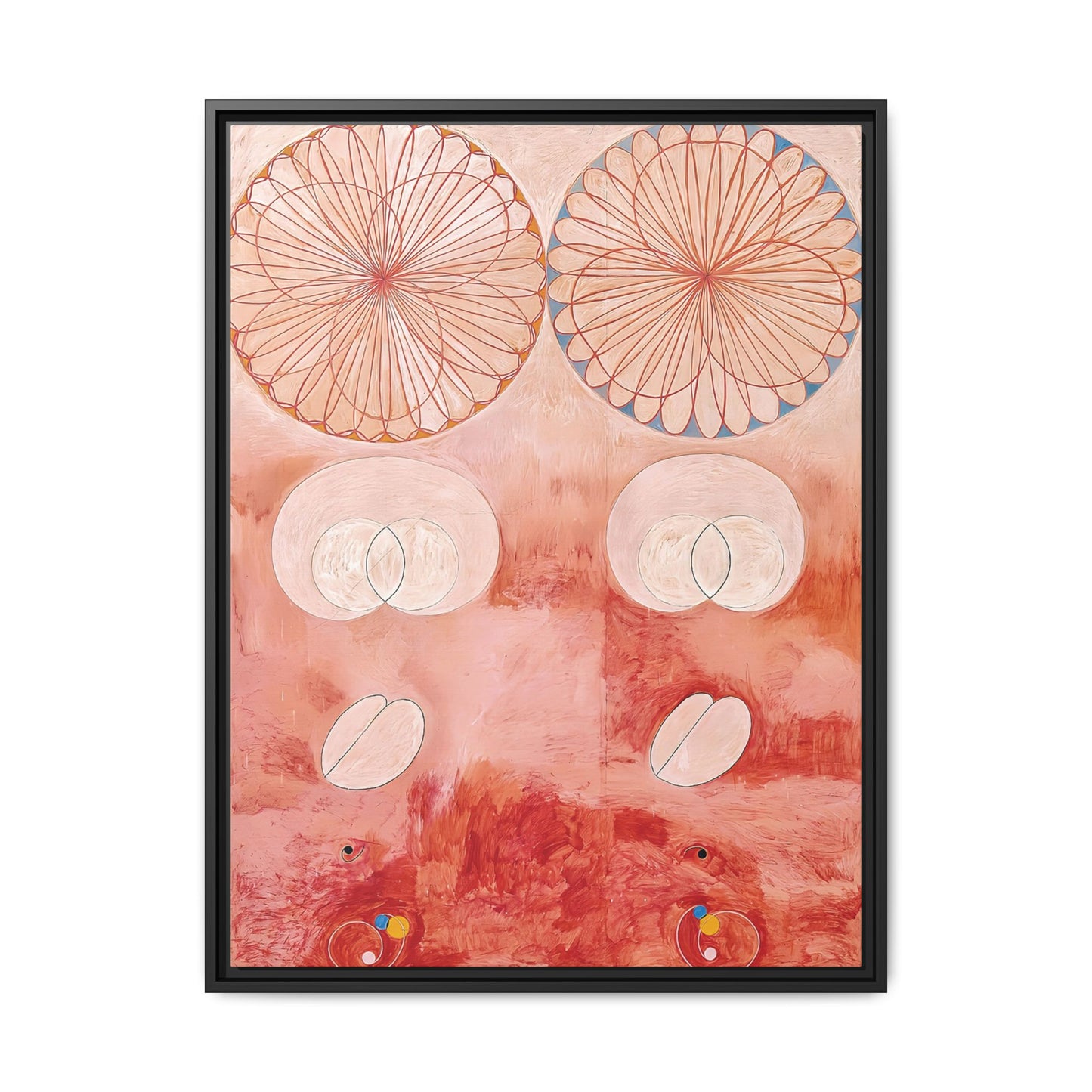 The Ten Largest, No. 9, Old Age (1907) by Hilma af Klint   / Toile encadrée sur caisse américaine