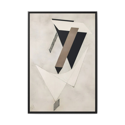 Kestnermappe Proun, Rob. Levnis and Chapman GmbH Hannover #4 (1923) by El Lissitzky / Toile encadrée sur caisse américaine