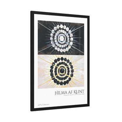 Group IX, SUW The Swan No. 8 (1915) by Hilma af Klint  / Affiche Encadrée série ART's Collection
