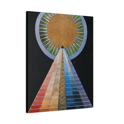Altarpiece No. 1 Group X (1915) by Hilma af Klint / Reproduction Fine Art sur Toile /  Epaisseur 3.2 cm - 1.25 inch
