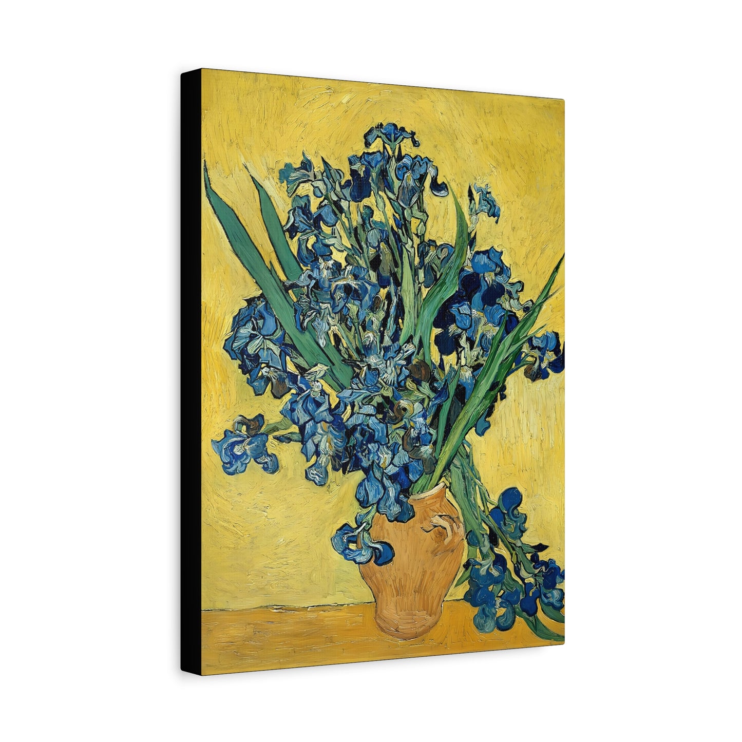 Irises (1890) by Vincent van Gogh  / Reproduction Fine Art sur Toile / Epaisseur 3,2cm - 1'25 po
