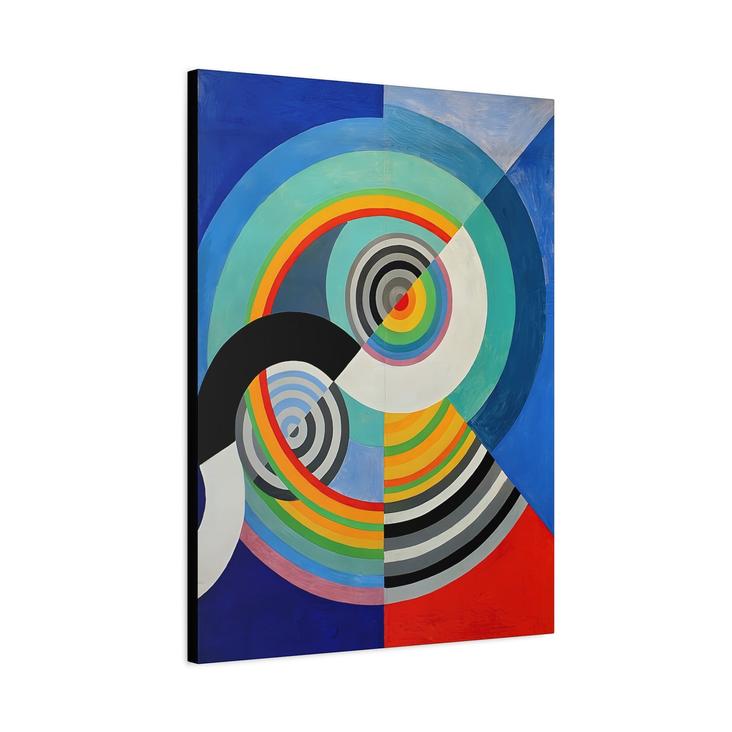 Rythme numéro 3 (1938) by Robert Delaunay / Reproduction Fine Art sur Toile / Epaisseur 3,2cm - 1'25 po