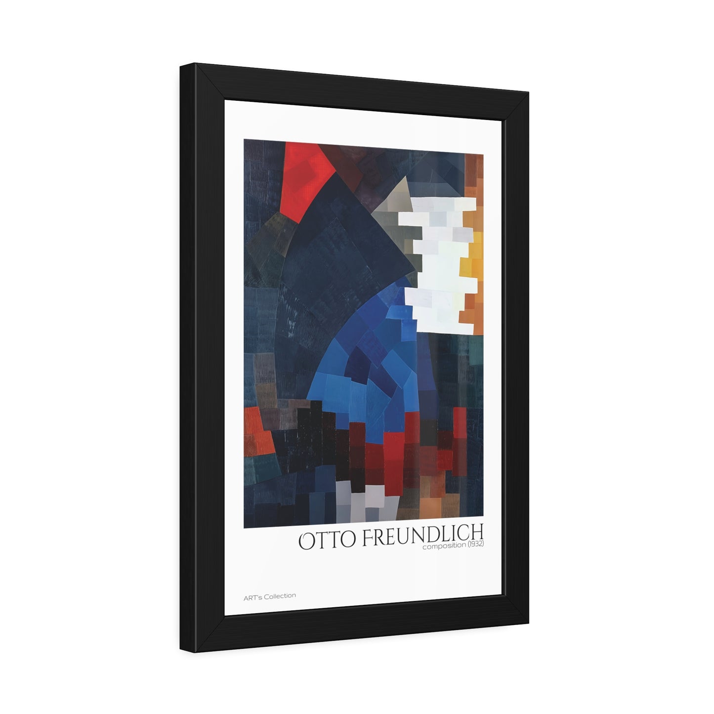 Composition (1932) by Otto Freundlich  / Affiche Encadrée série ART's Collection