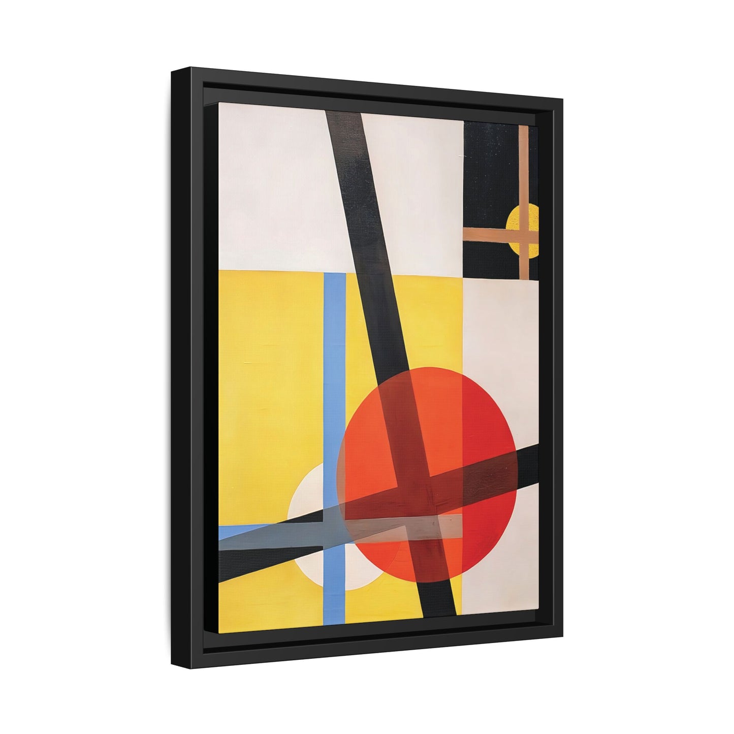 Am 2 (1925) by László Moholy-Nagy  / Toile encadrée sur caisse américaine