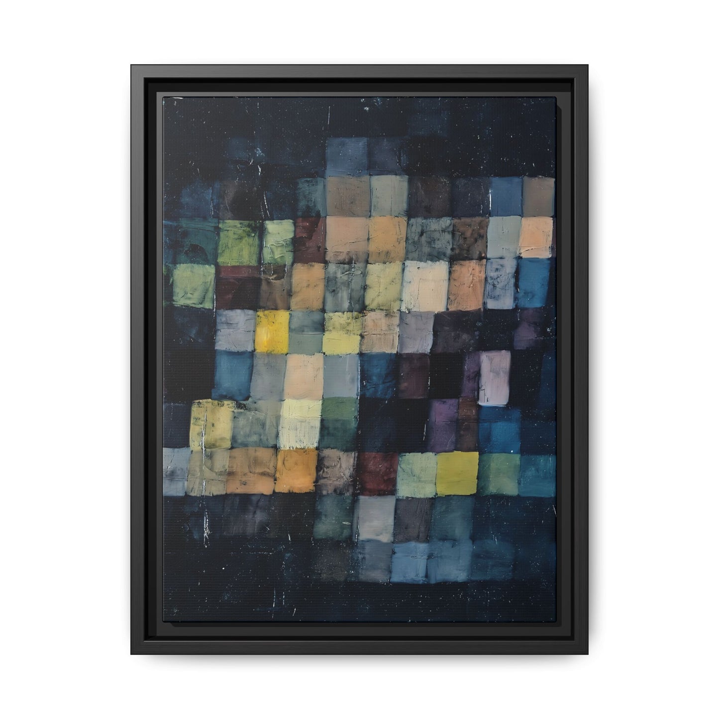 Old sound (1925) ) by Paul Klee  / Toile encadrée sur caisse américaine