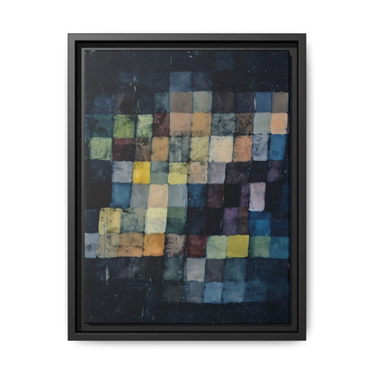 Old sound (1925) ) by Paul Klee  / Toile encadrée sur caisse américaine