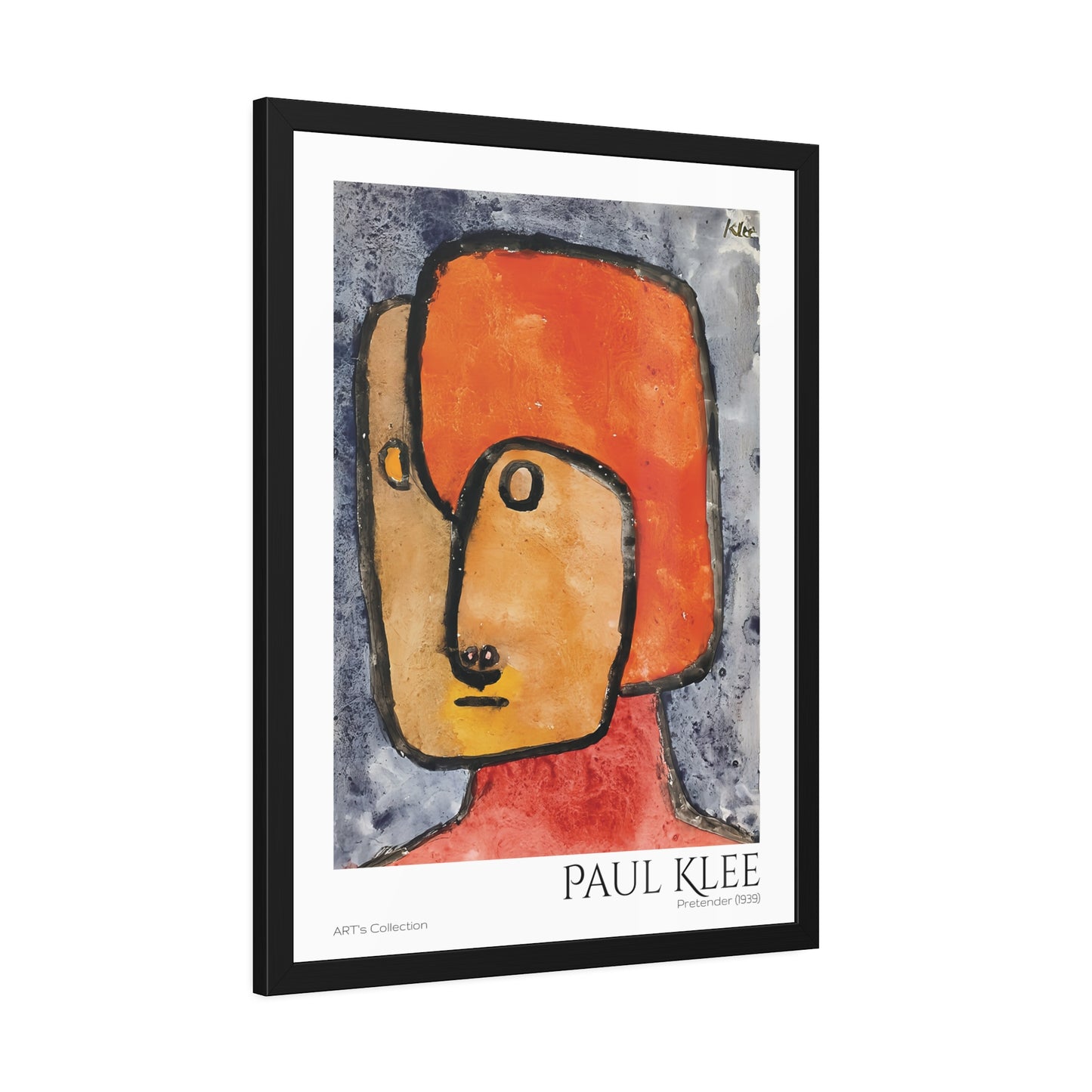 Pretender (1939)  by Paul Klee / Affiche Encadrée série ART's Collection
