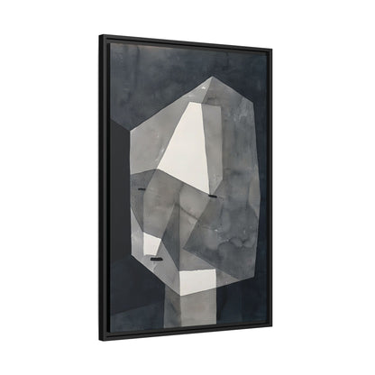 Rough-Cut Head (1935) by Paul Klee / Toile encadrée sur caisse américaine