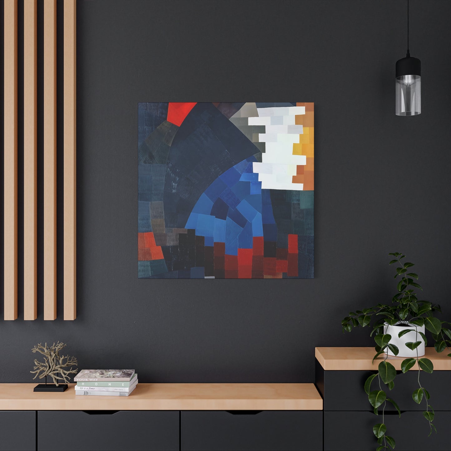 Composition (1932) by Otto Freundlich  / Reproduction Fine Art sur Toile /  Epaisseur 3.2 cm - 1.25 inch