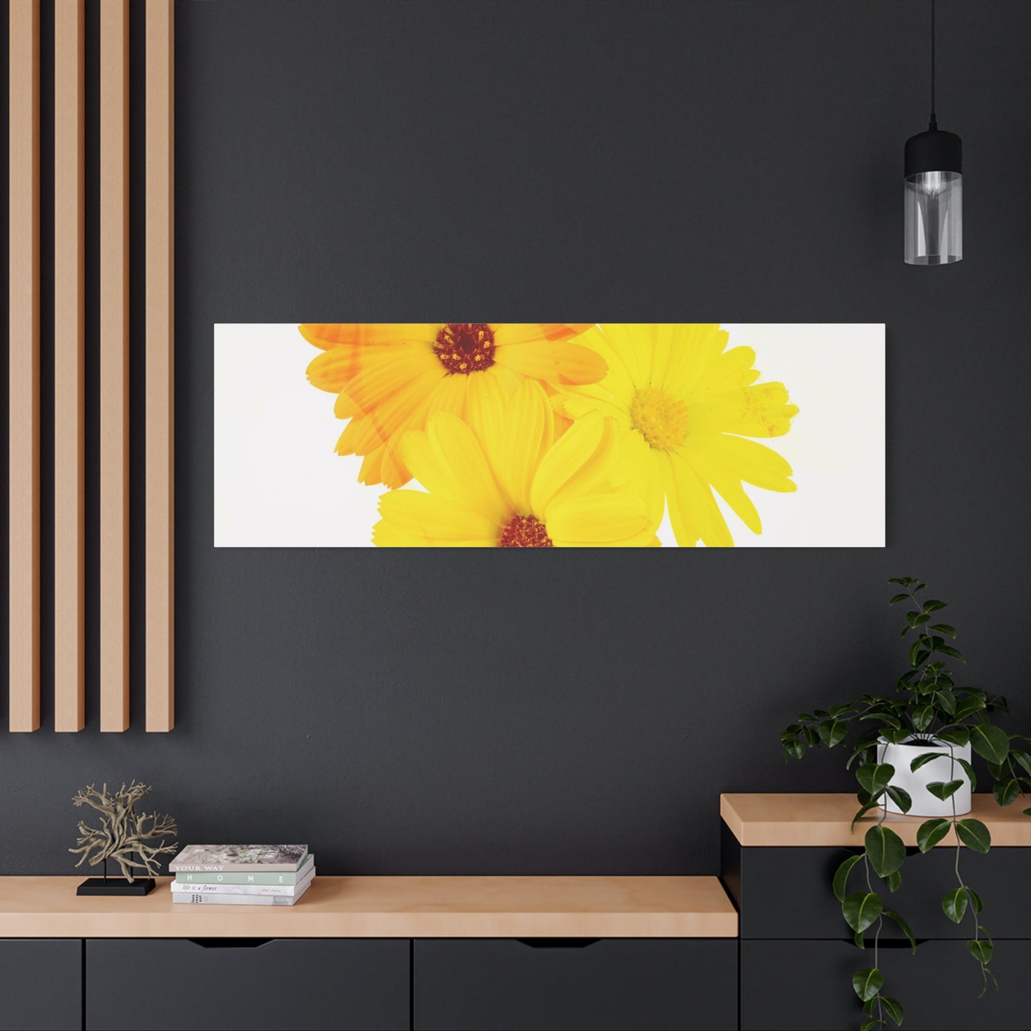 Collection Signature "FLORAL Numéro 16" sur Toile Fine Art sur Toile / Epaisseur 3,2cm - 1'25 po
