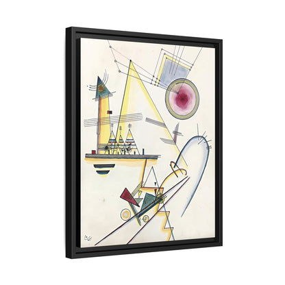 Wassily Kandinsky / Delicate Soul (1925) / Toile encadrée sur caisse américaine