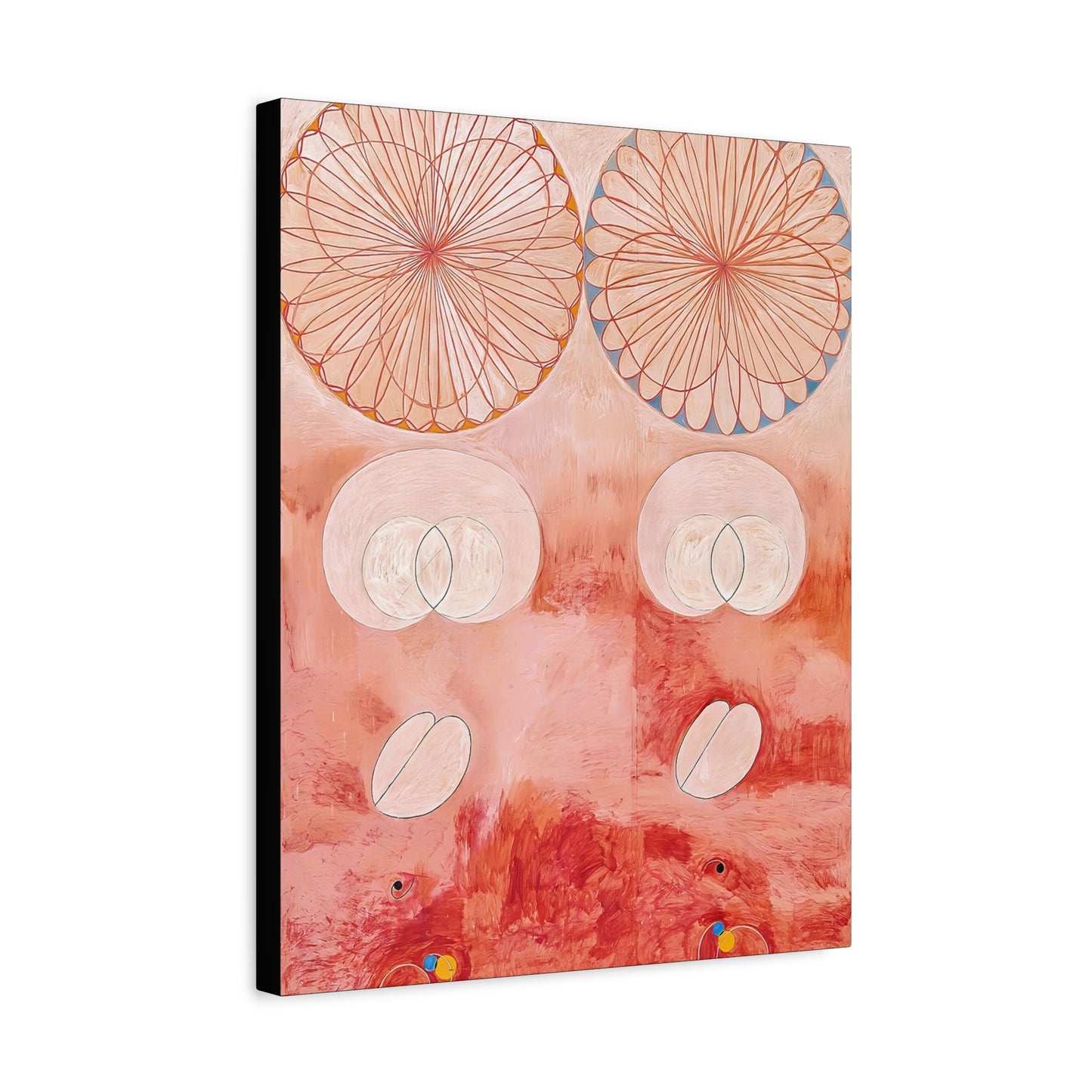 The Ten Largest, No. 9, Old Age (1907)  by Hilma af Klint / Reproduction Fine Art sur Toile /  Epaisseur 3.2 cm - 1.25 inch