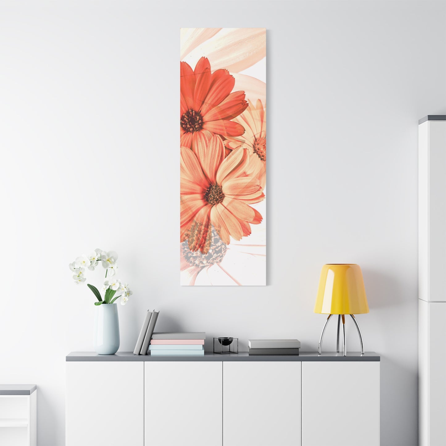Collection Signature "FLORAL Numéro 17" sur Toile Fine Art sur Toile / Epaisseur 3,2cm - 1'25 po